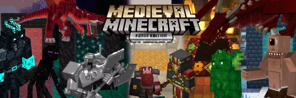 Medieval Minecraft Forge Banner Image