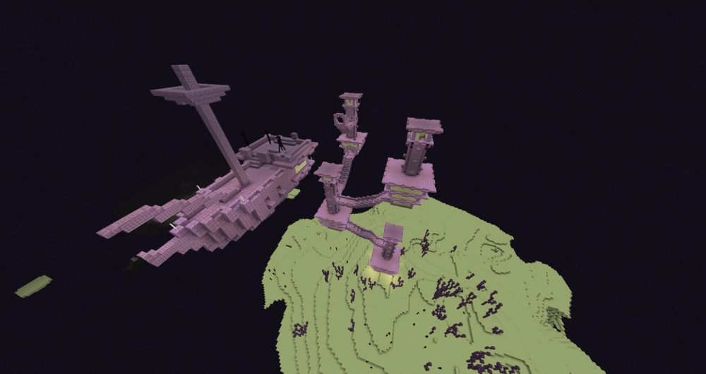 Vanilla Minecraft Structures - End City