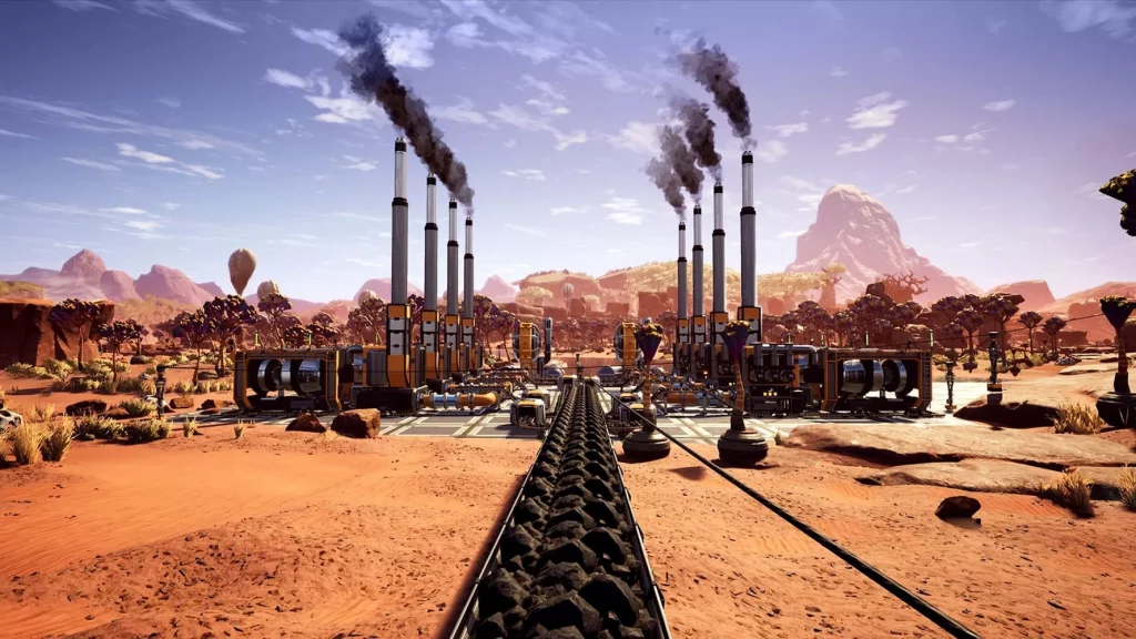 Satisfactory Screenshot: Desert Factory