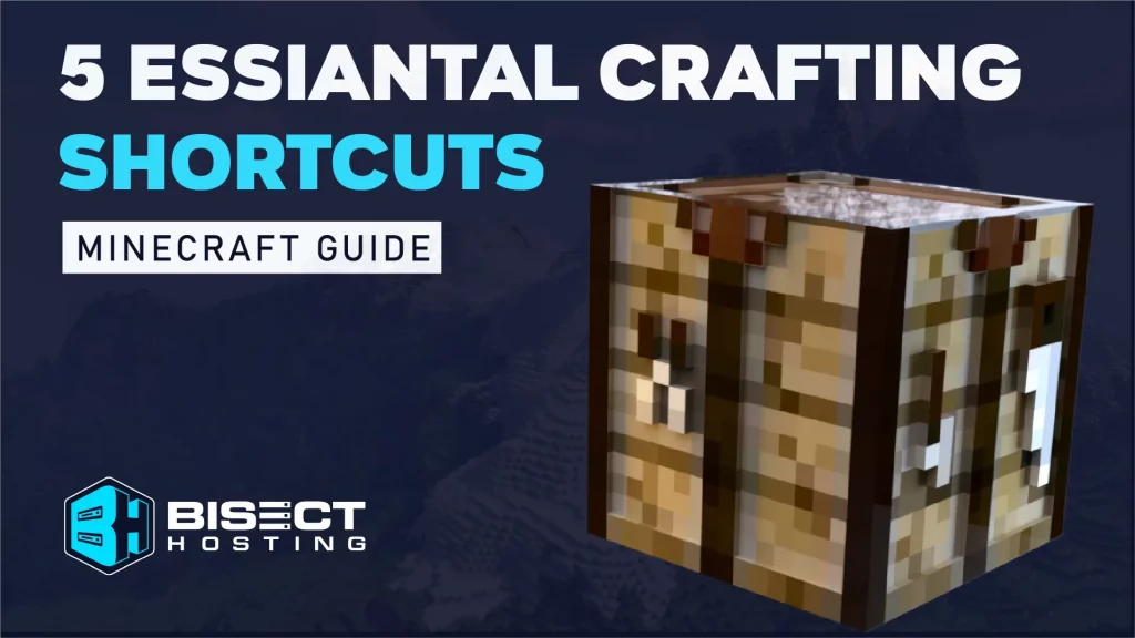Minecraft 1.19 Crafting Guide: Crafting Shortcuts Header Image