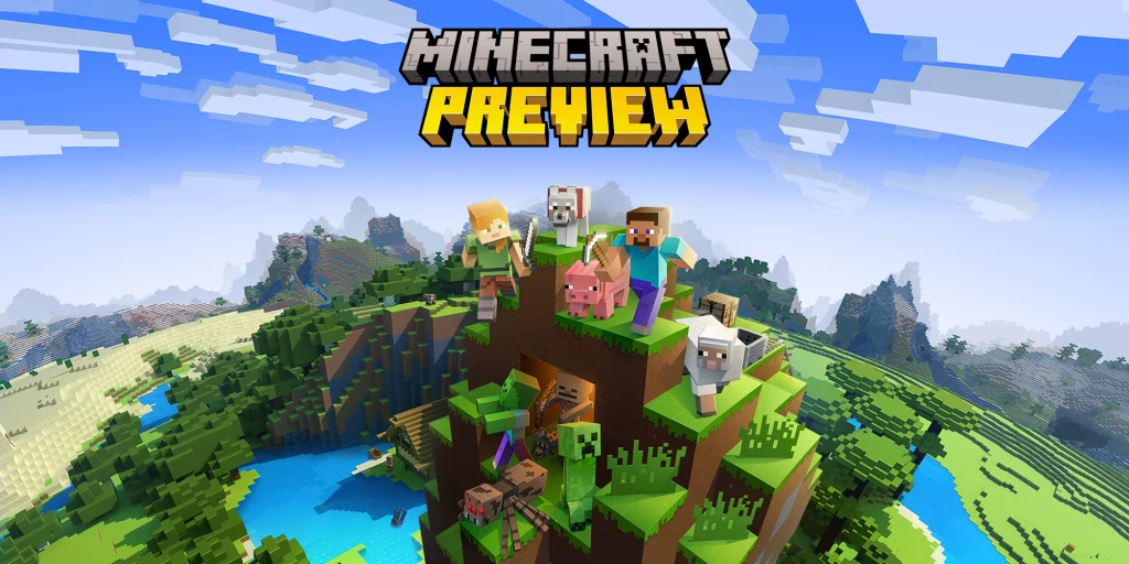 Minecraft Preview Promo Image