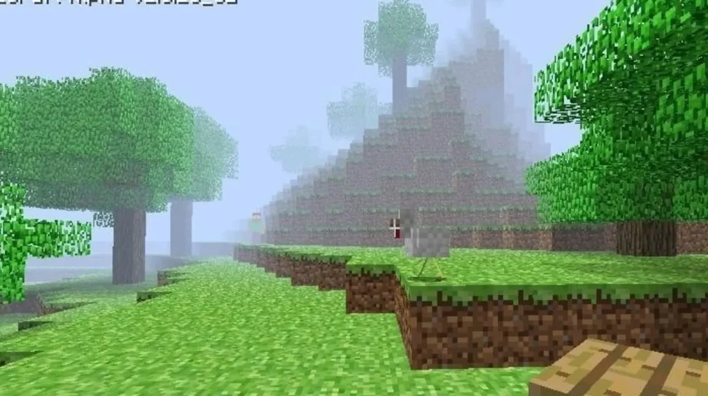 Should Herobrine Be Added to Minecraft? Fog Weather Example